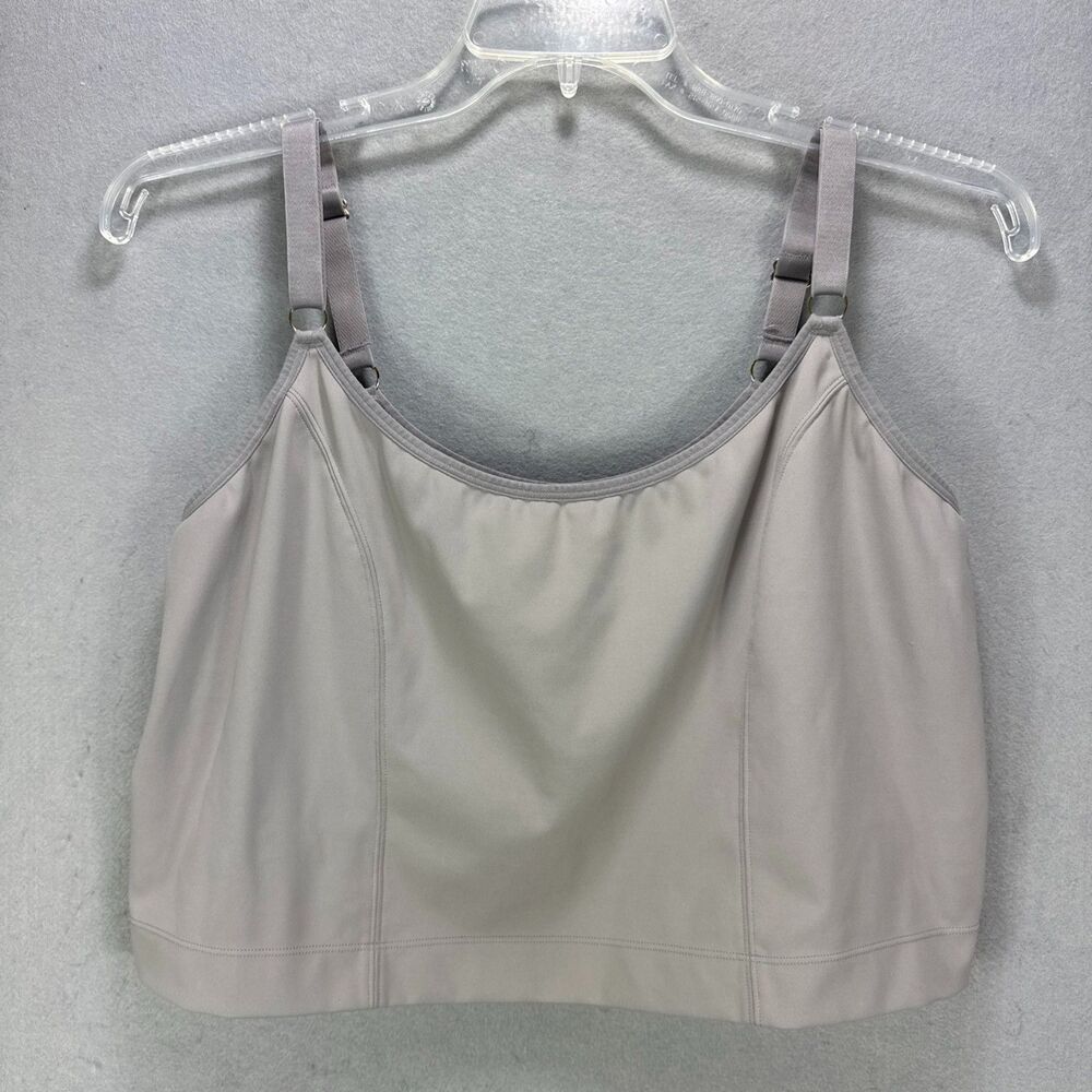 Davin & Adley Amelia Pumping & Nursing Crop Camisole 2X Athleisure Gym